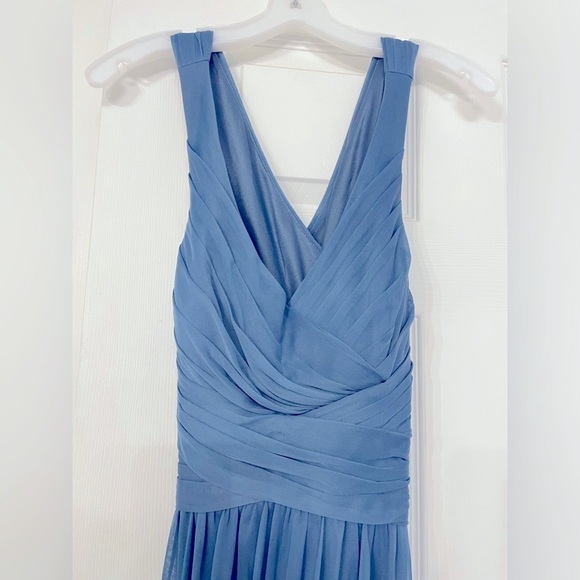 NWT David’s Bridal Lovely Blue Dress / gown Size 8 - Picture 3 of 8